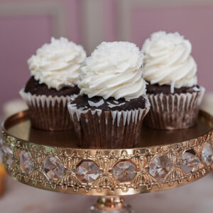 Chocolate Coconut Buttercream Cupcakes