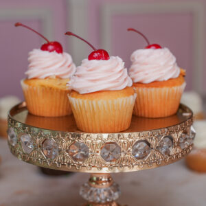 Triple Cherry Cupcakes