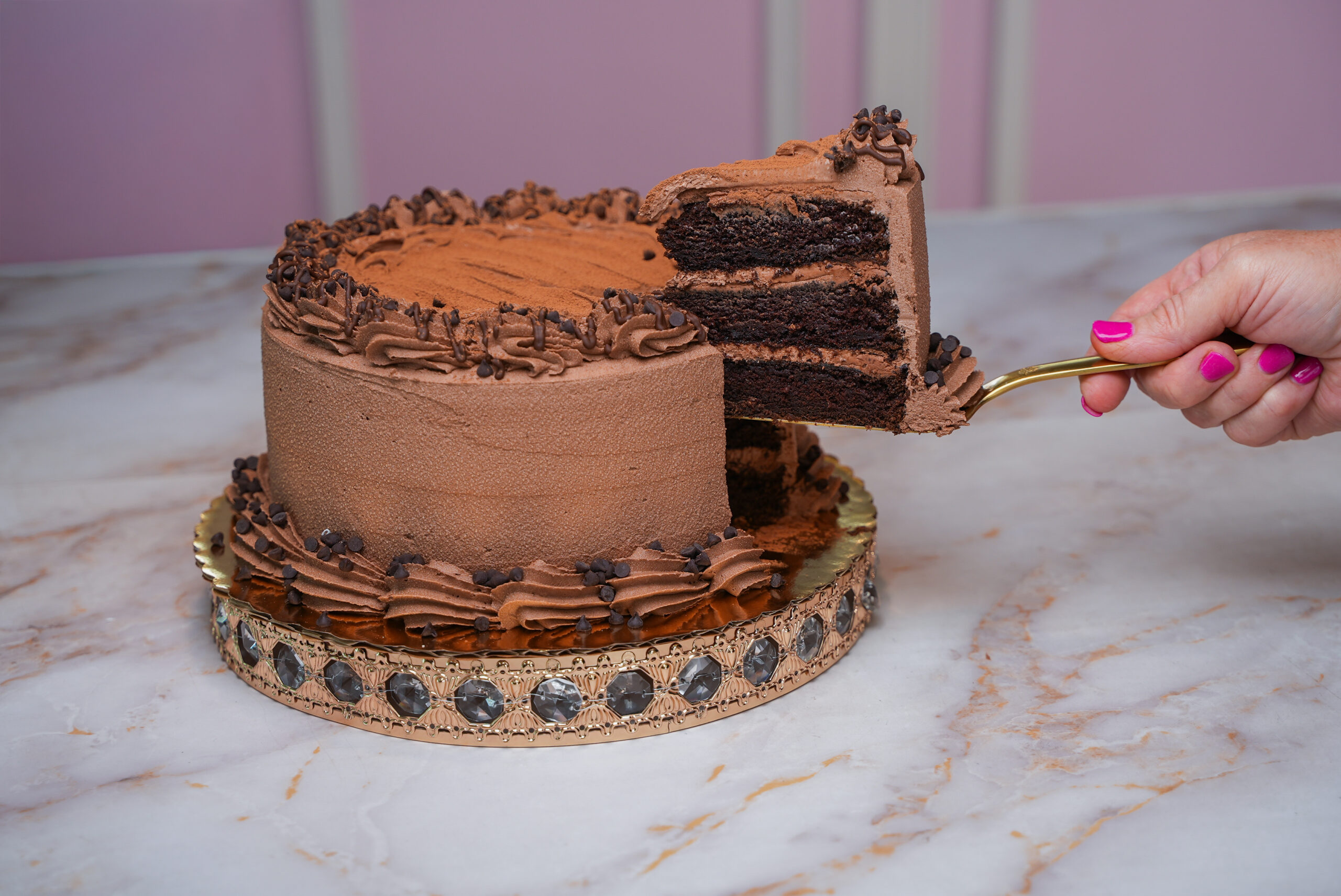 Triple Chocolate Cake